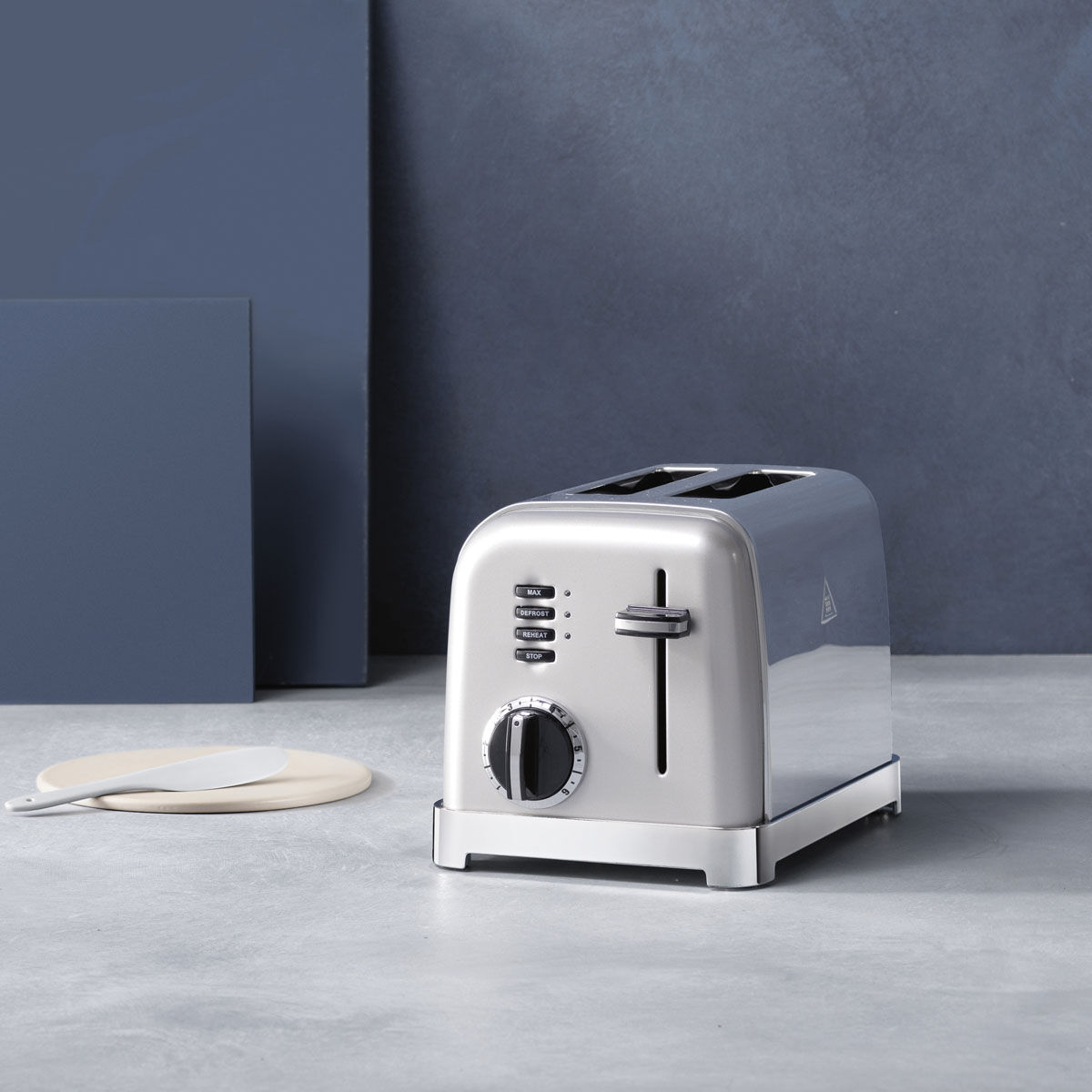 6 Livelli di tostatura Tostapane 2 fette Cuisinart CPT160SE GRIGIO PERLA Funzione Bagel Acciaio inox Funzione Riscaldamento Funzione Scongelamento 