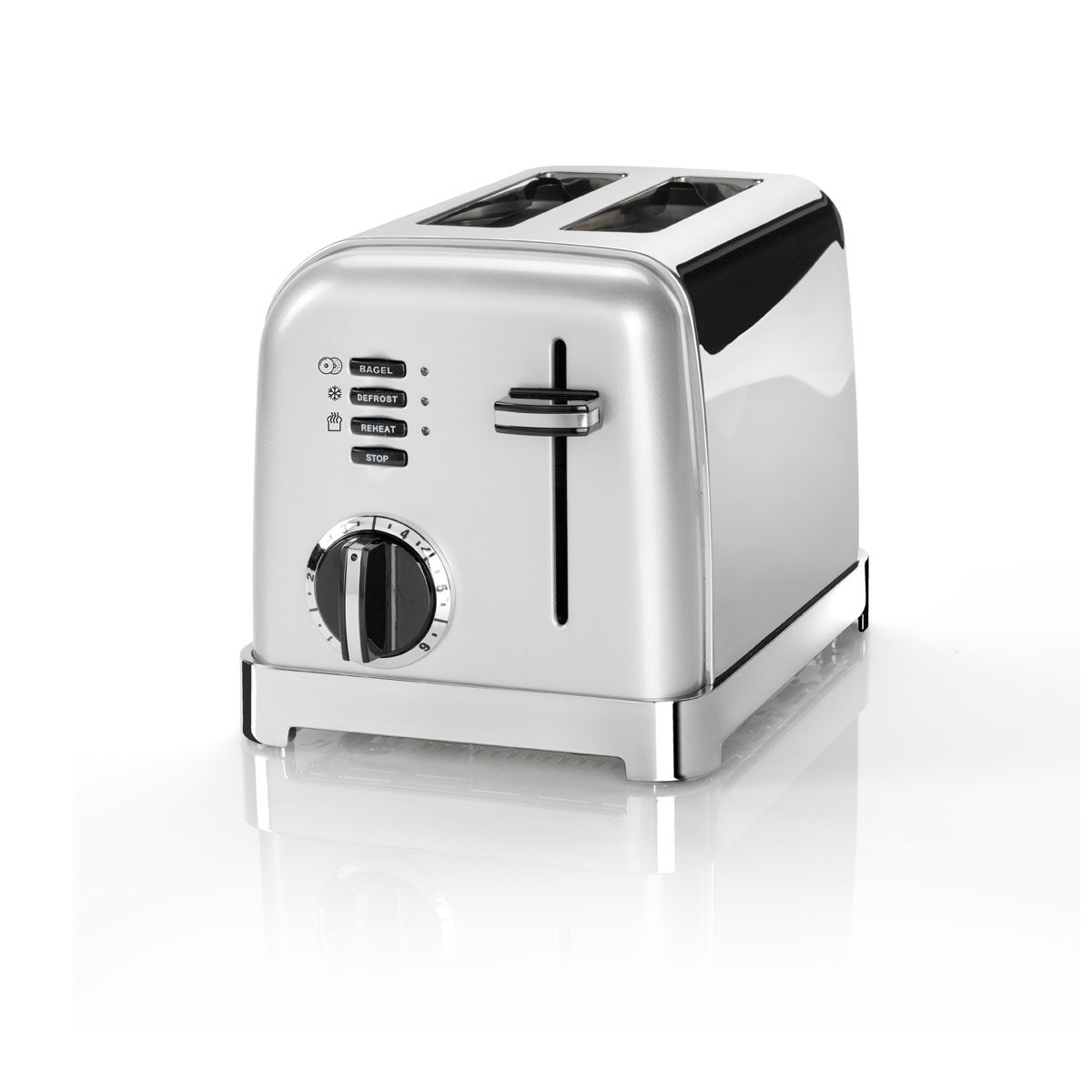 TOSTAPANE per toast con pinze acciaio 2 fette fessure toaster