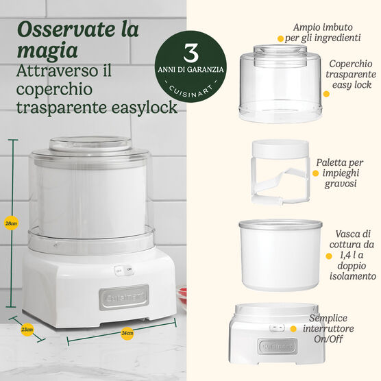 Cuisinart Cool Scoops Gelatiera