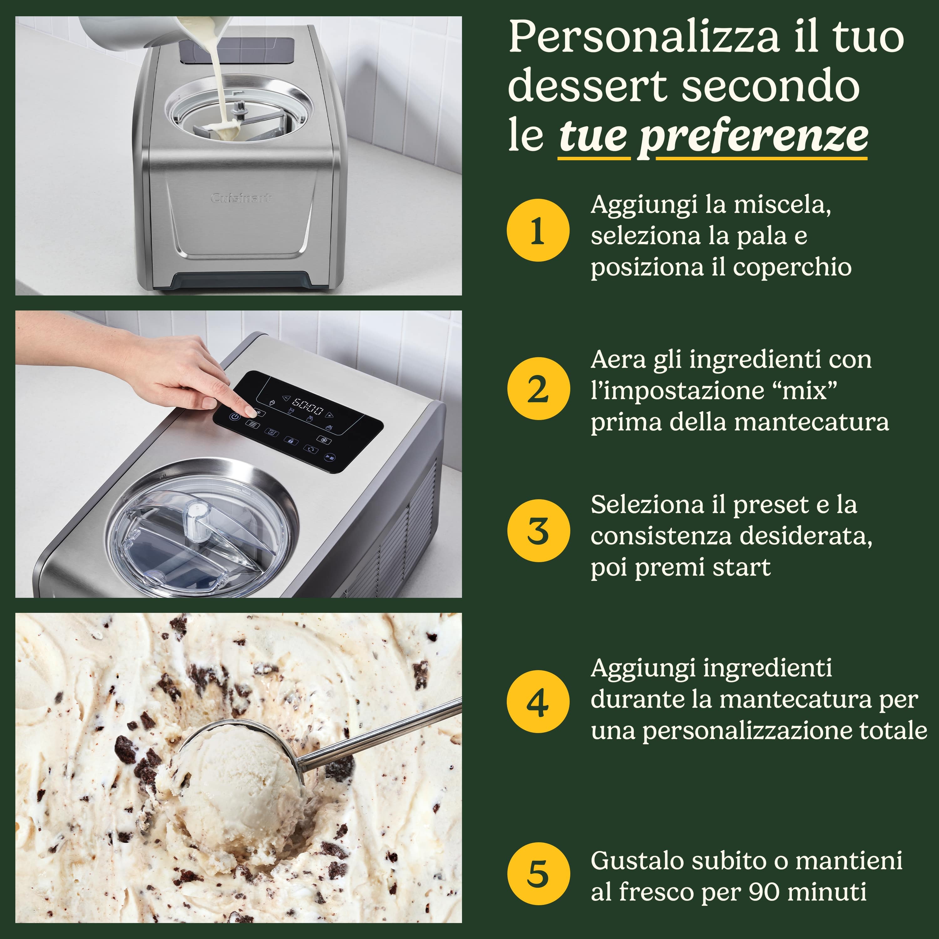 Cuisinart Freeze Ease Pro Gelatiera